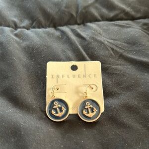 Influence Nautical Anchor Earrings
